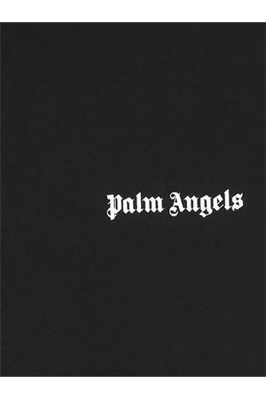 black cotton sweatshirt PALM ANGELS KIDS | PBAB001F24JER0011003